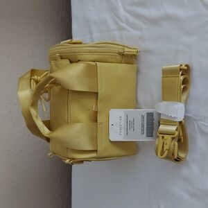 Fabletics Vegan Leather Mini Multi-Strap Bag (Yellow)
